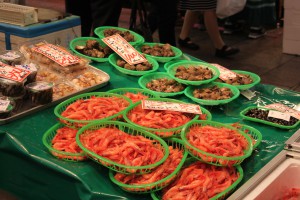 Komachiトラベル：近江町市場の魚類