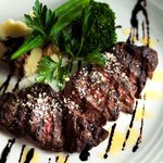 ESTOMAGO【【乾杯ドリンク付き】牛肉ステーキor旬魚の選べるメイン&生ガキ&カキのパエリアも!全7品の豪華プラン 3,800円】