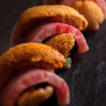 極DINING 若旦那 駅南店【【2時間飲み放題】極上ウニと村上牛の贅沢巻き&レアカツも!2時間飲み放題付きの極上コース 5,000円】