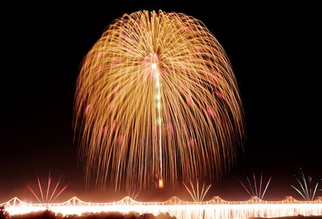 完売 完売間近 最高の花火を特別席で 長岡花火 有料観覧席付きスペシャルバスツアー Komachi Mall こまちモール